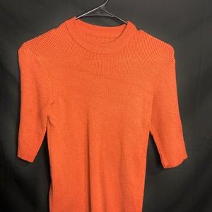 Orange half sleeves